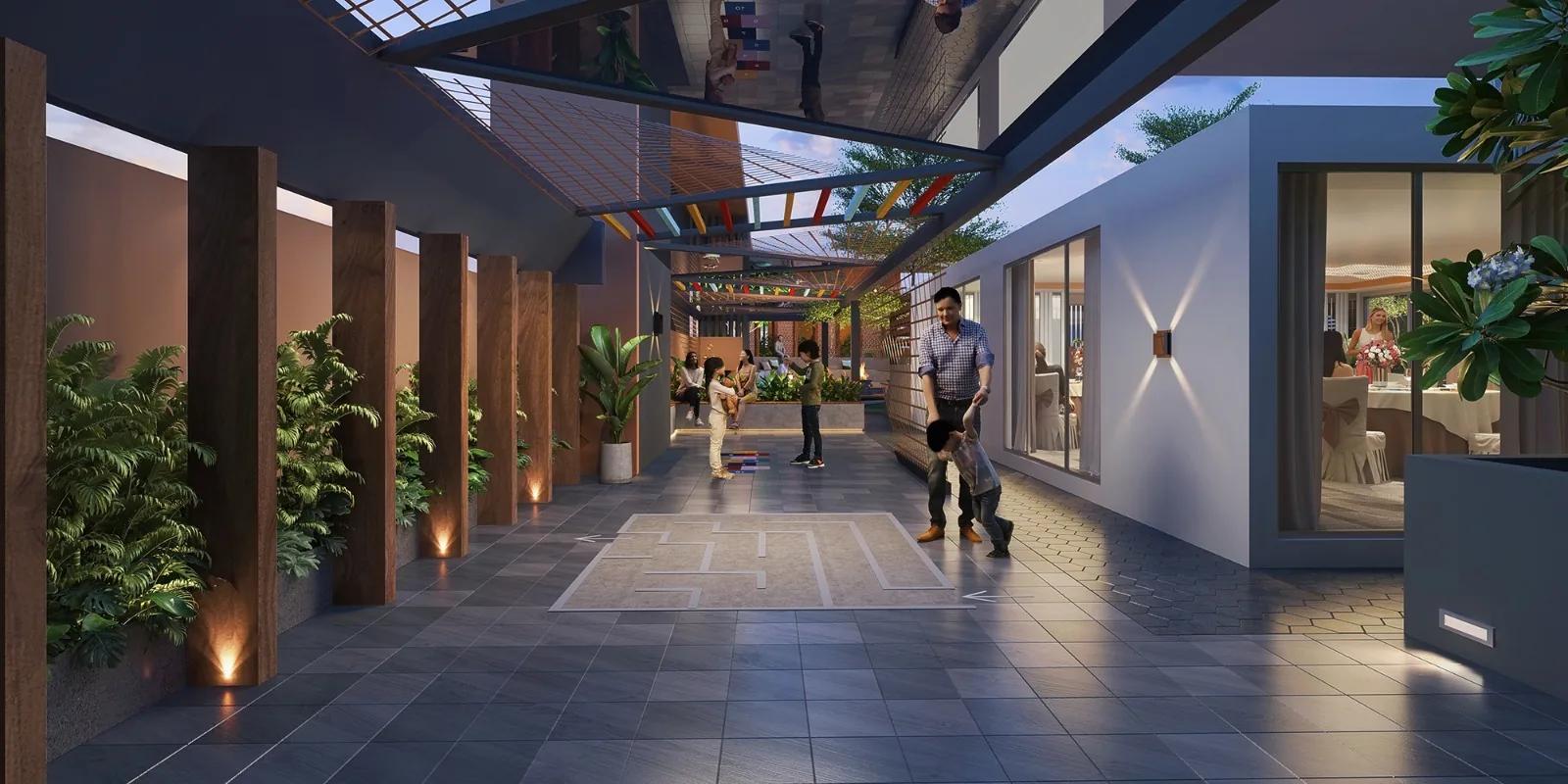 Excellaa Virtu Rooftop Amenities: Climatised Pool, Sky Lounge and More
