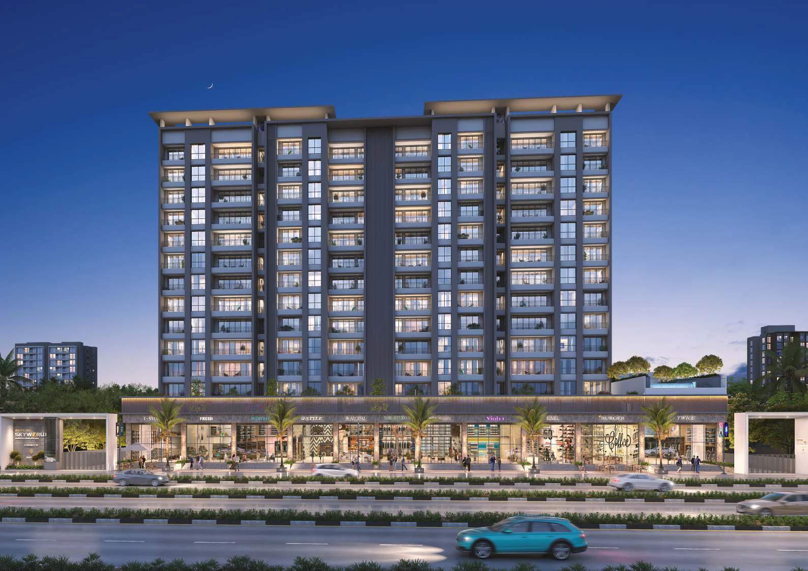 Santiago Skyworld 2.0 — 3 BHK in Bhosari