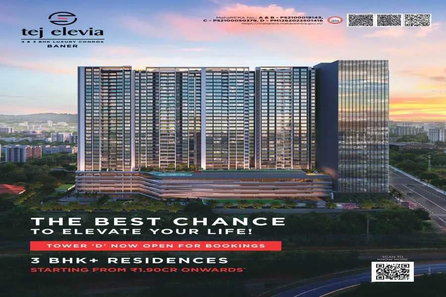 Tej Elevia — 2 BHK, 3 BHK, 4.5 BHK in Baner