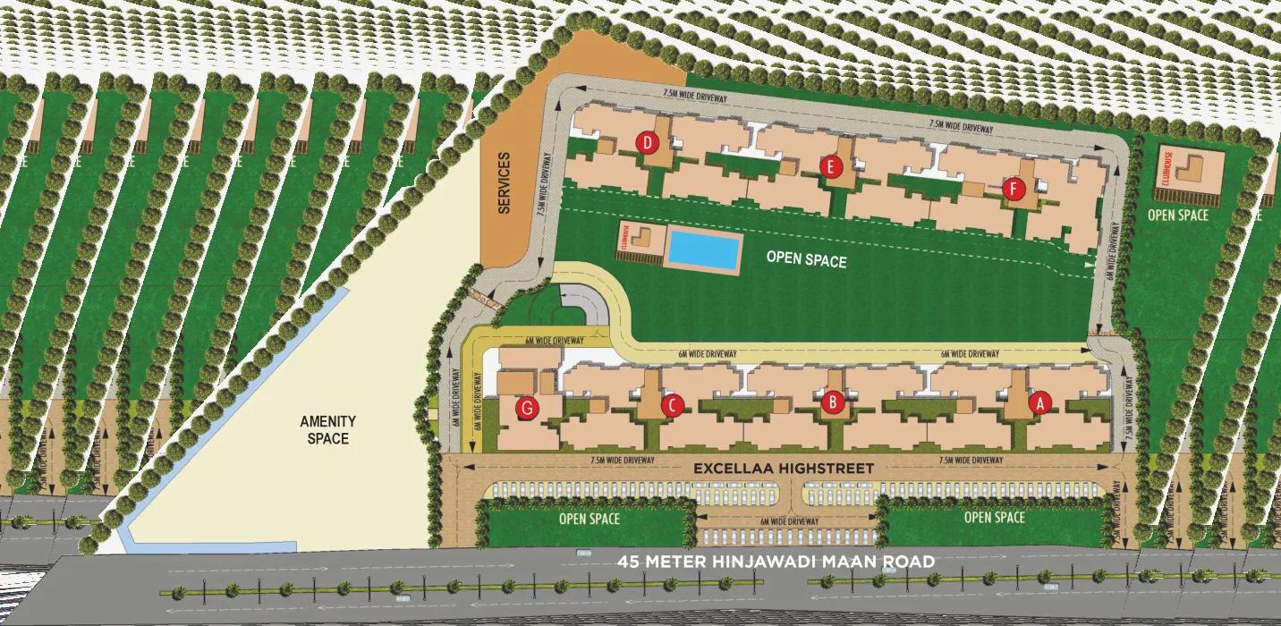 Excellaa TOTT, Maan — 2 BHK, 3 BHK, photo 1 of 10
