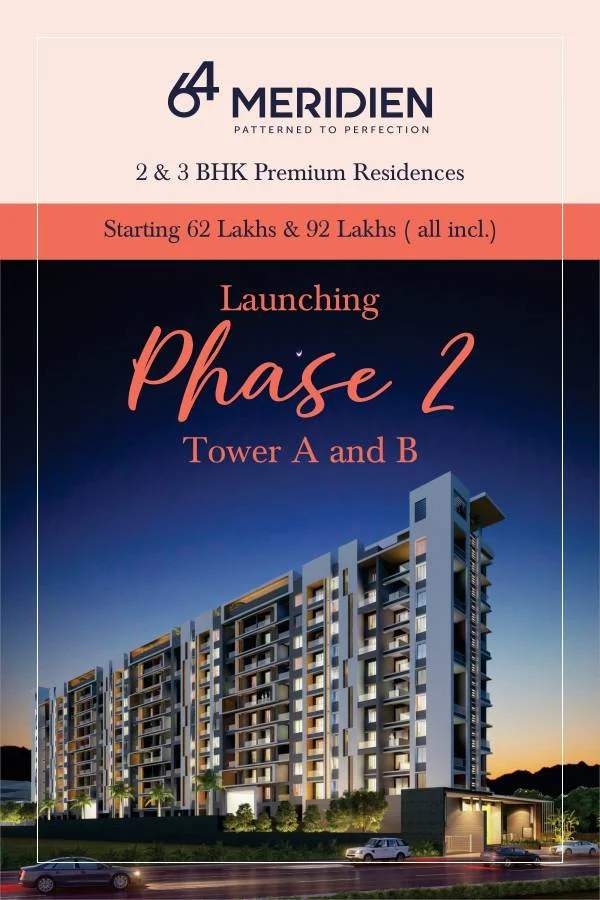 64 Meridien — 2 BHK, 3 BHK in Ravet