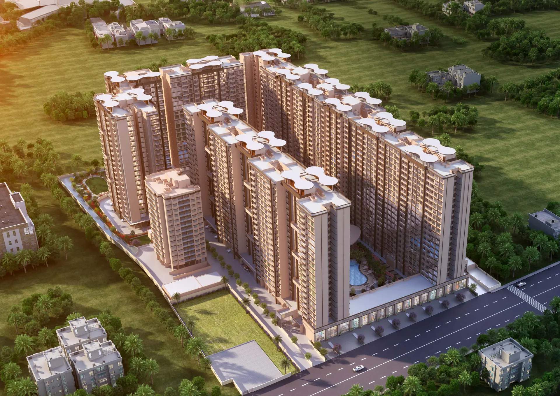 Venkatesh Vanaya — 2 BHK, 3 BHK, 4 BHK in Kharadi