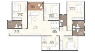 4b bhk Merlin Ventana Baner