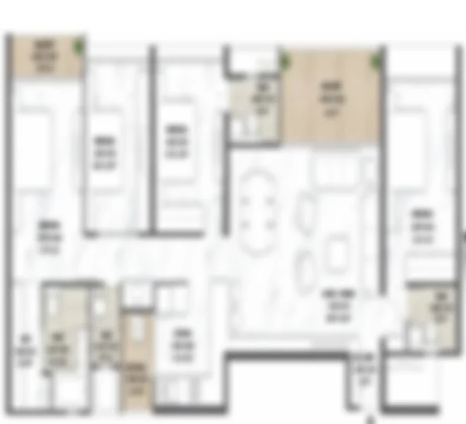 4 BHK with Covered Parking