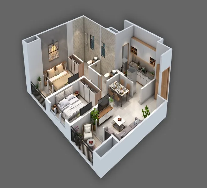 2bhk Parth Kiona Hinjewadi