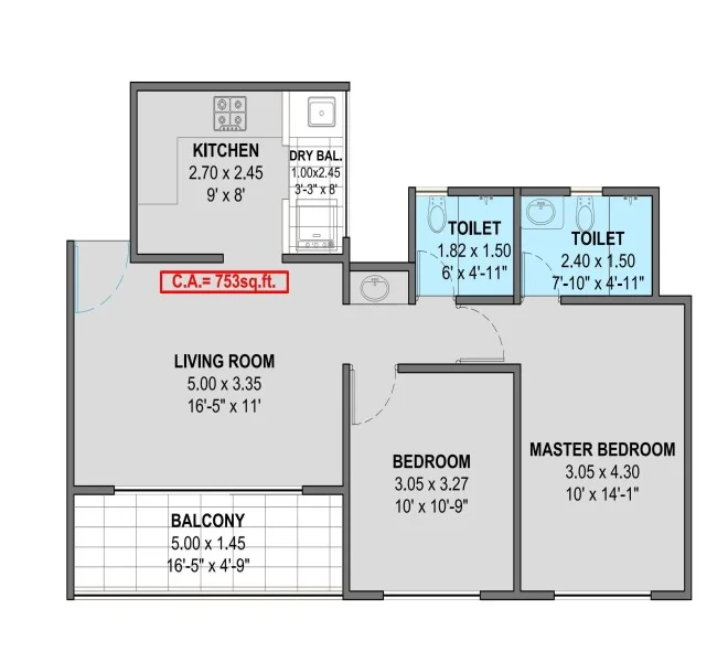 2bhk Navyam ravet pune