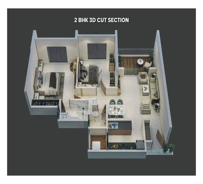 2bhk Arun sanctum ravet