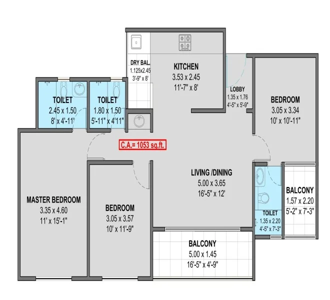 3bhk Navyam ravet pune
