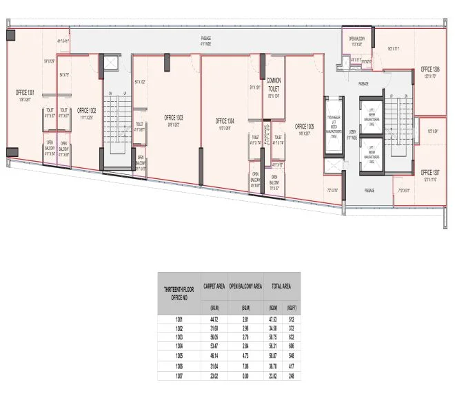 Office 580 Gen1 Baner, pune