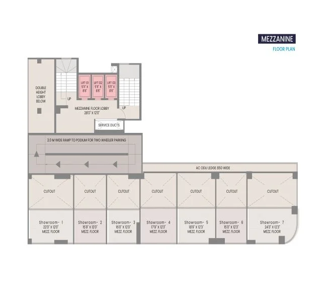 Showroom 579 Kalp One Wakad, pune