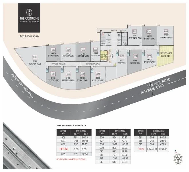 Office 1797 The Corniche Tathawade , pune