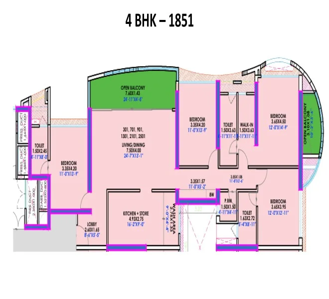 4bhk Chandrarang Embercrest wakad