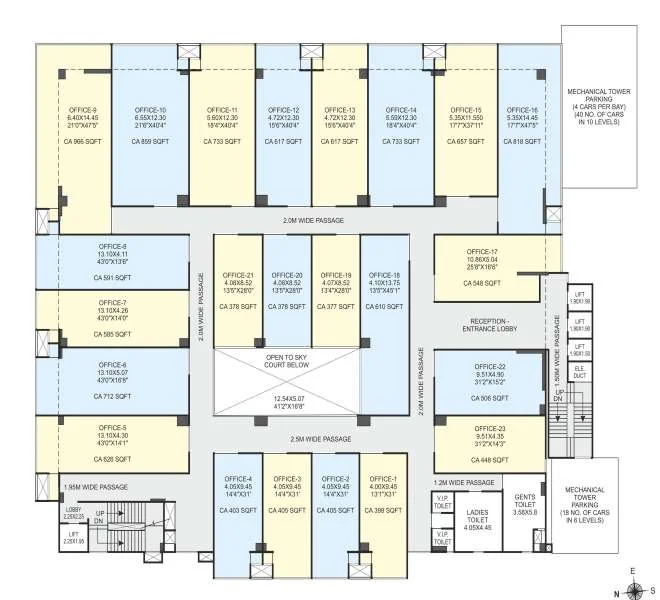 Office 420 Jhamtani Vision Ace Tathawade, pune