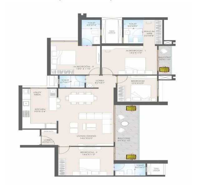 4bhk Binary Highness Wakad