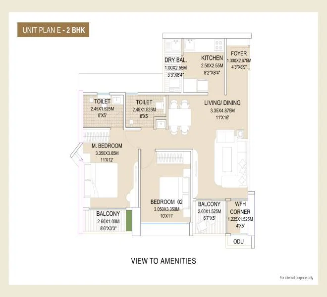 2 BHK 817 Namarta New launch Tathawade, pune