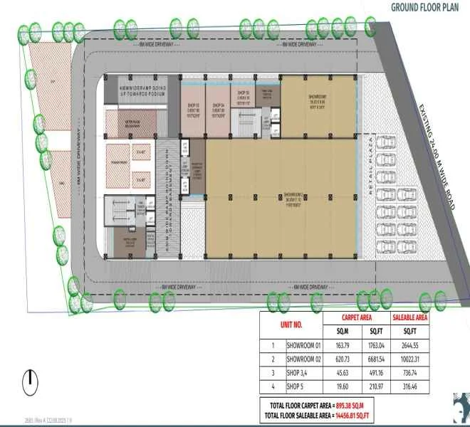 Showroom 1763 Arise Capital Wakad, pune