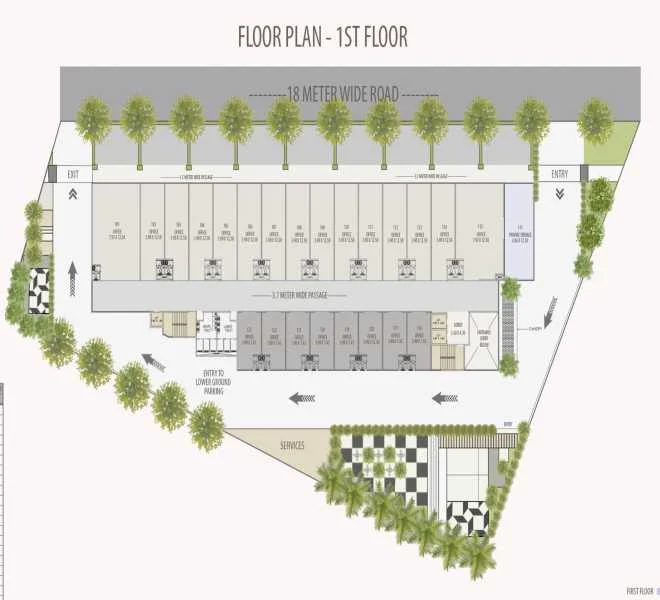Office 518 Wakad Business Bay Wakad, pune